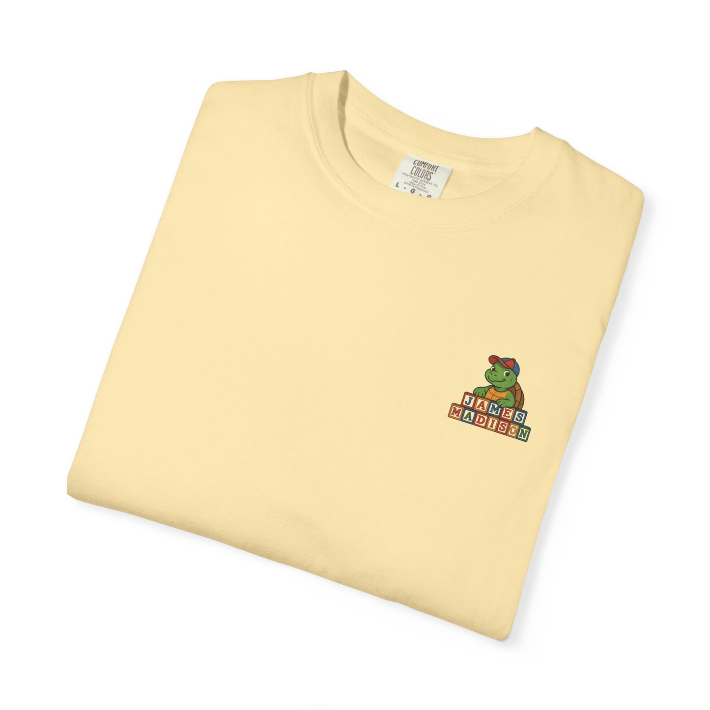 James Madison: Turtle Time Chest Logo