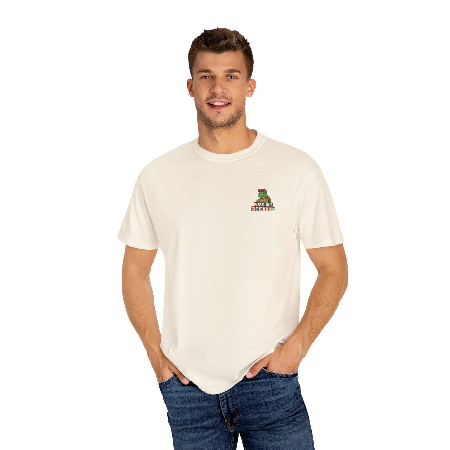 James Madison: Turtle Time Chest Logo