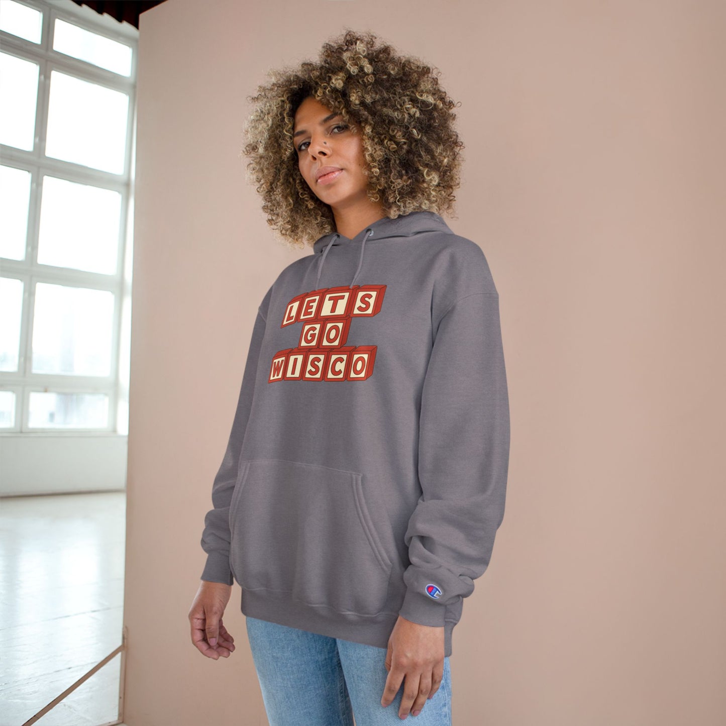 Wisconsin: Blocks Hoodie