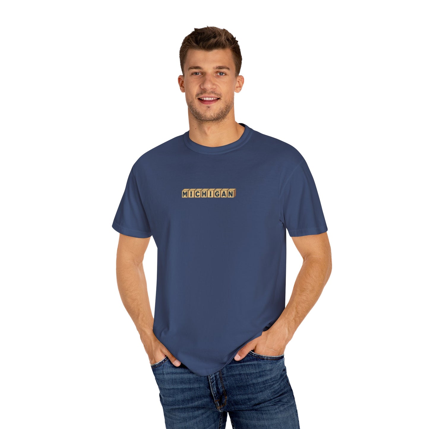 Michigan Blocks Tee