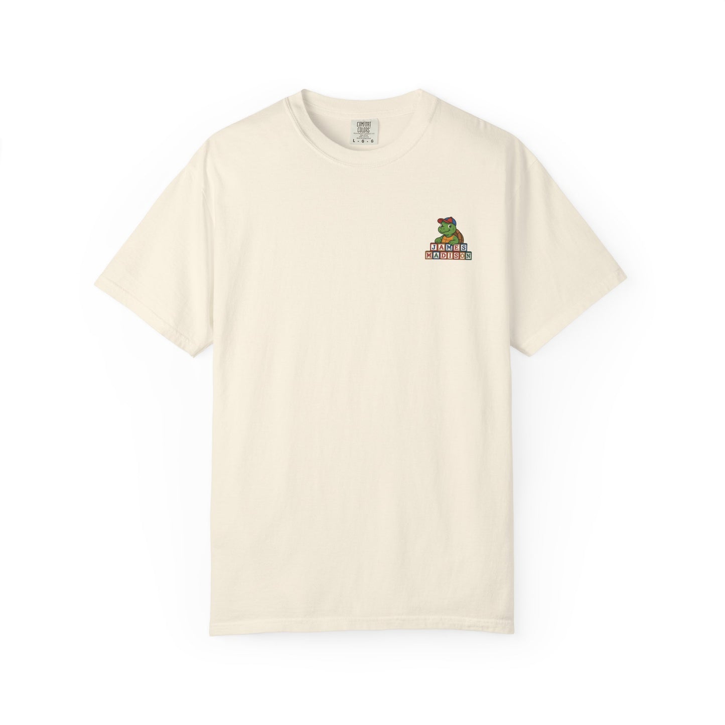James Madison: Turtle Time Chest Logo