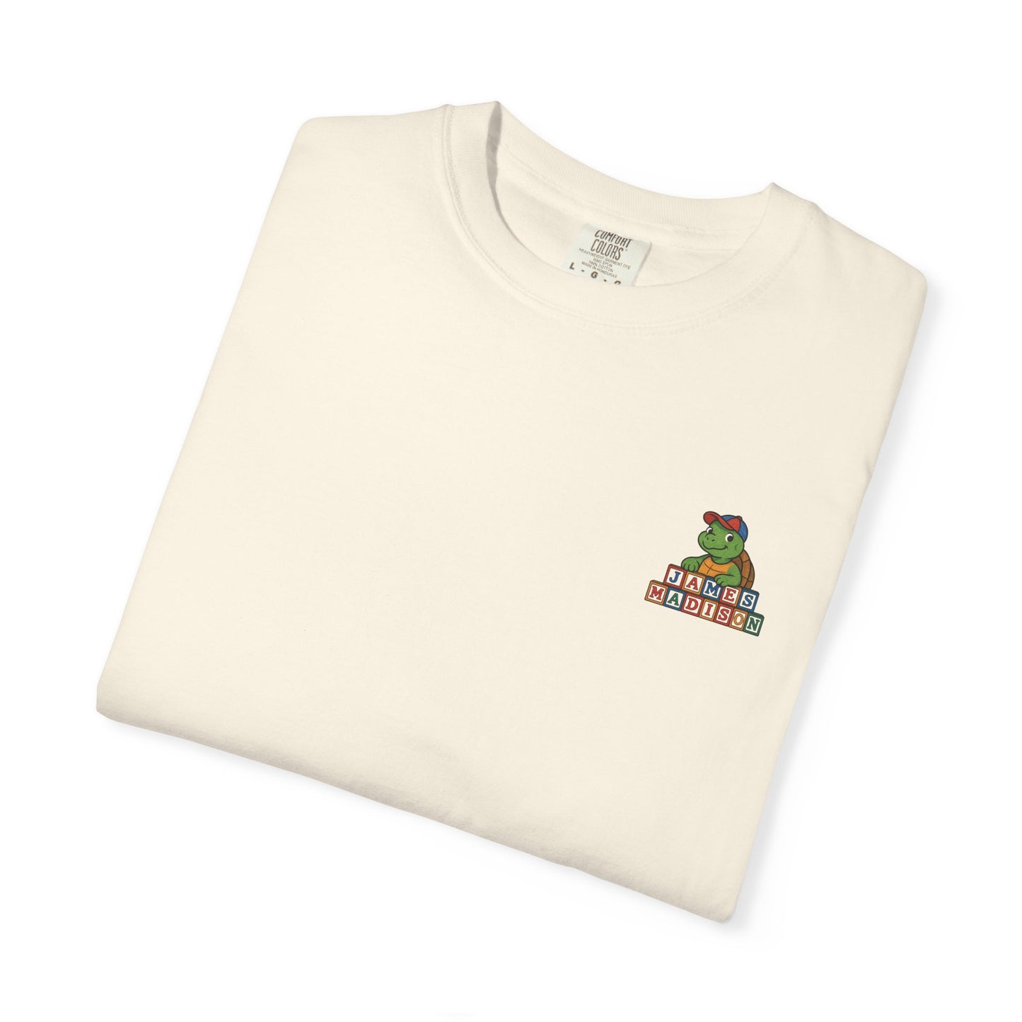 James Madison: Turtle Time Chest Logo