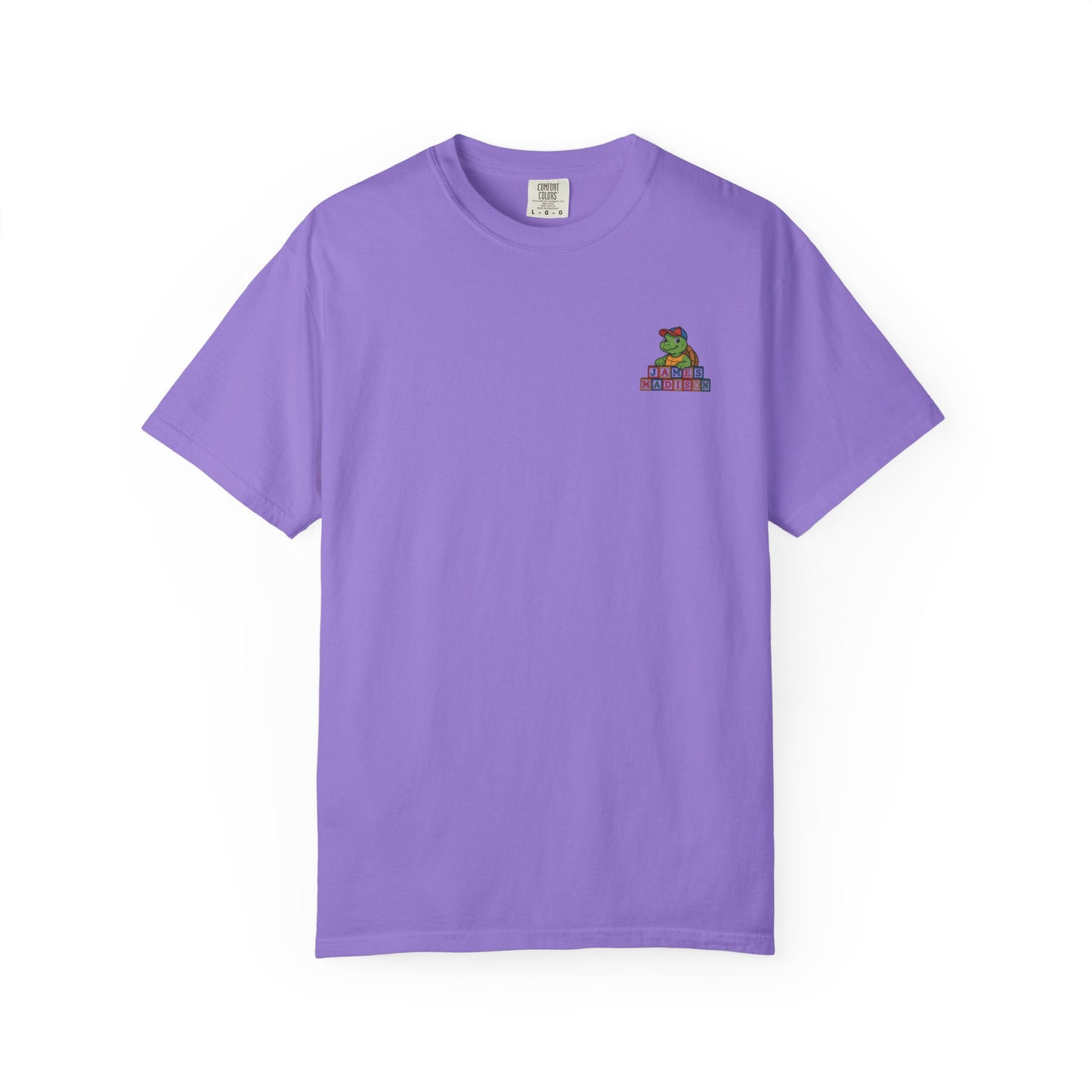 James Madison: Turtle Time Chest Logo