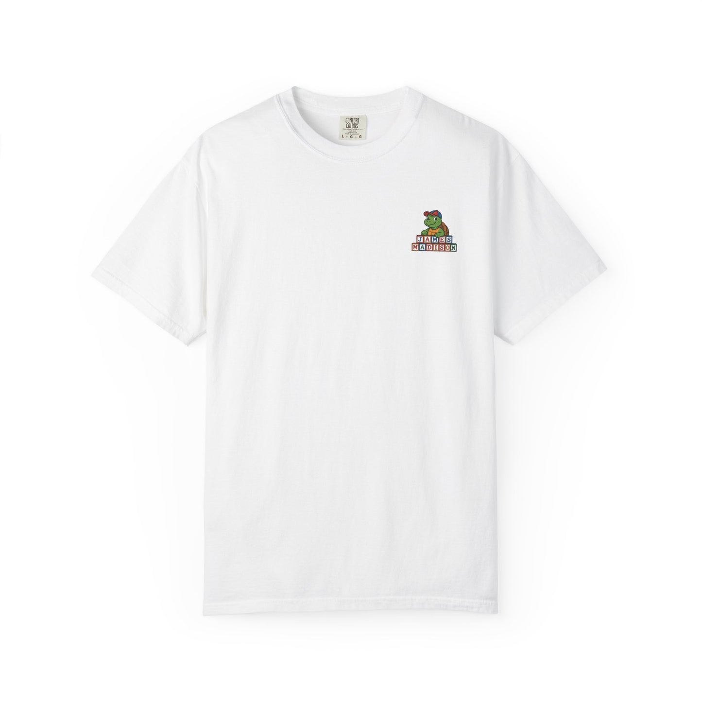 James Madison: Turtle Time Chest Logo