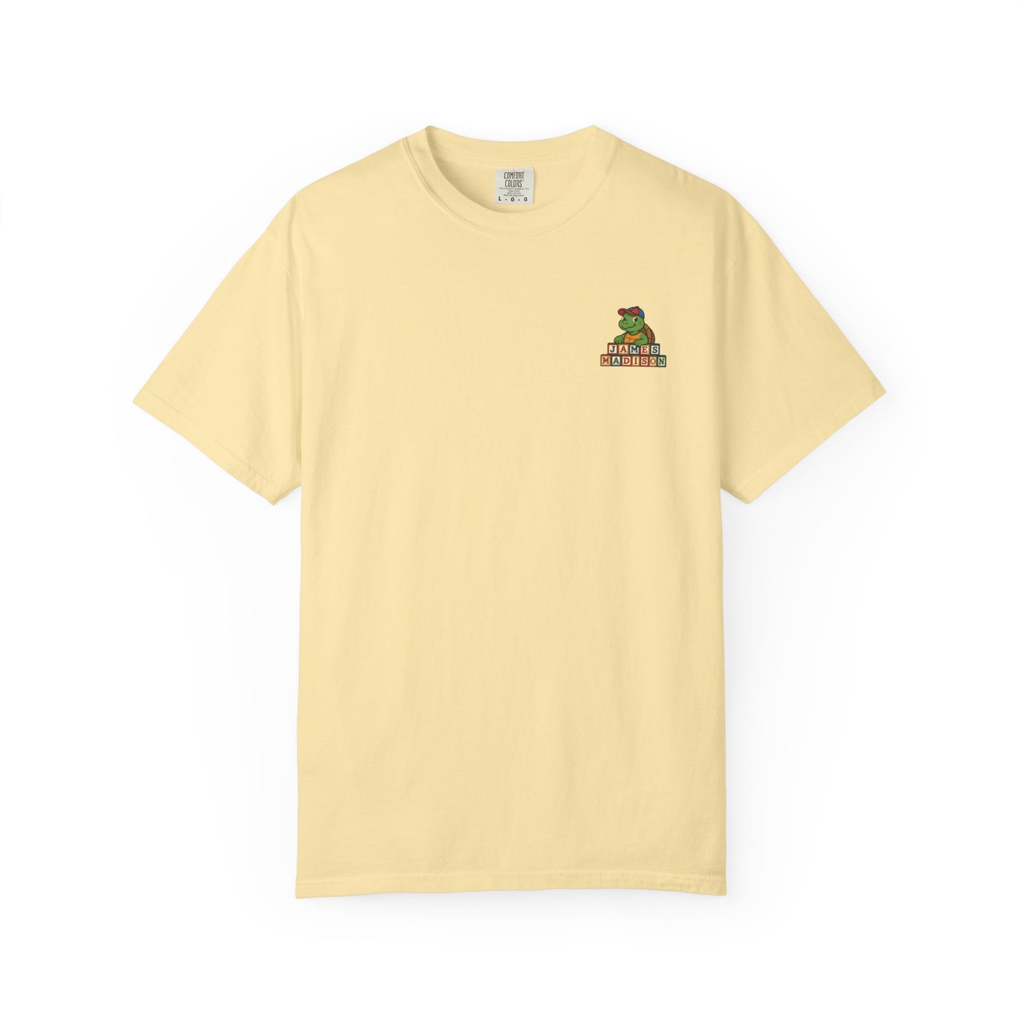 James Madison: Turtle Time Chest Logo
