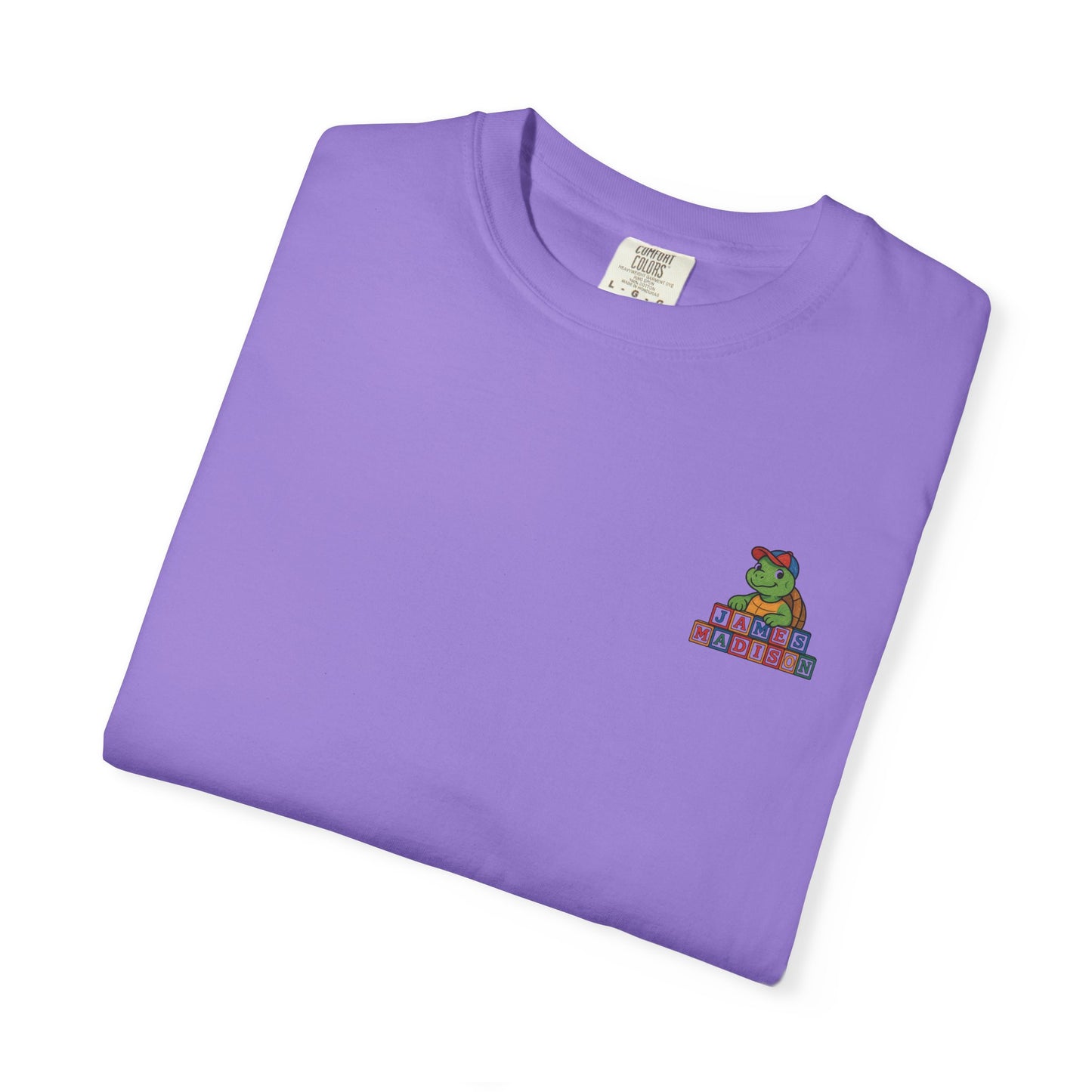 James Madison: Turtle Time Chest Logo