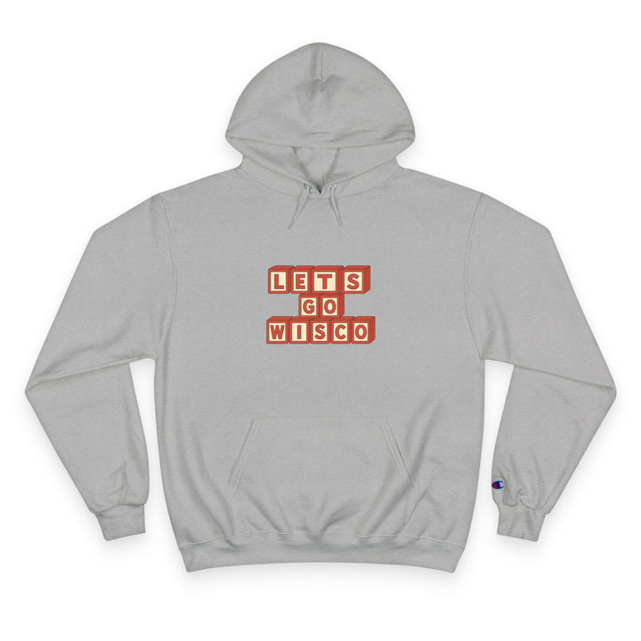 Wisconsin: Blocks Hoodie