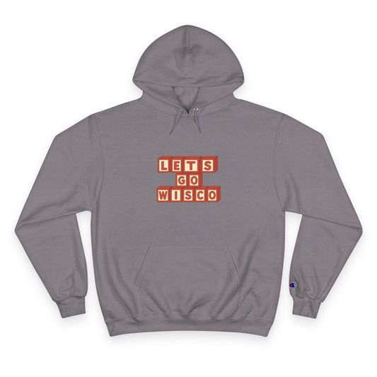 Wisconsin: Blocks Hoodie