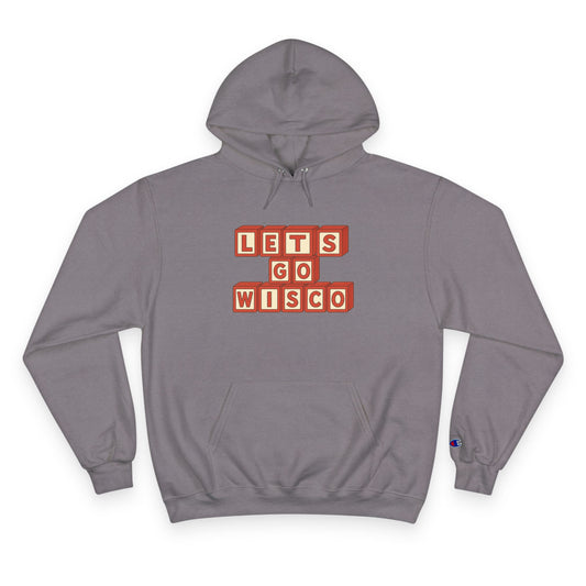 Wisconsin: Blocks Hoodie