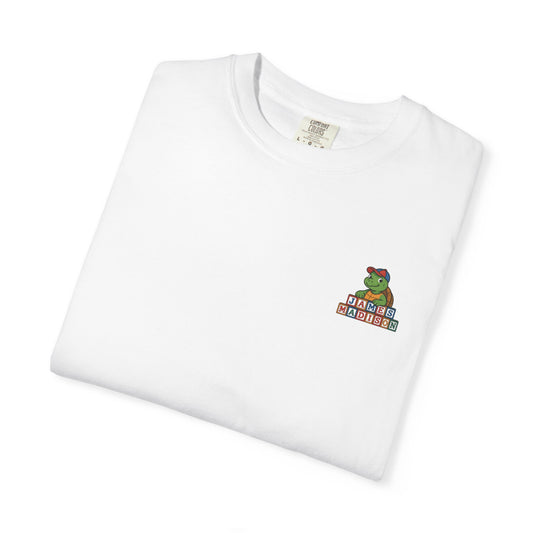 James Madison: Turtle Time Chest Logo