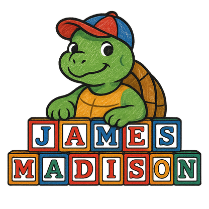 James Madison: Turtle Time Center Logo