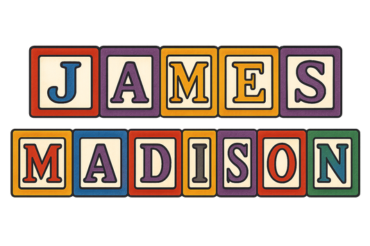 James Madison Blocks Tee